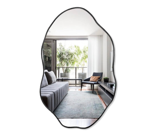 Organic Wall Mirror – 70 × 50 cm